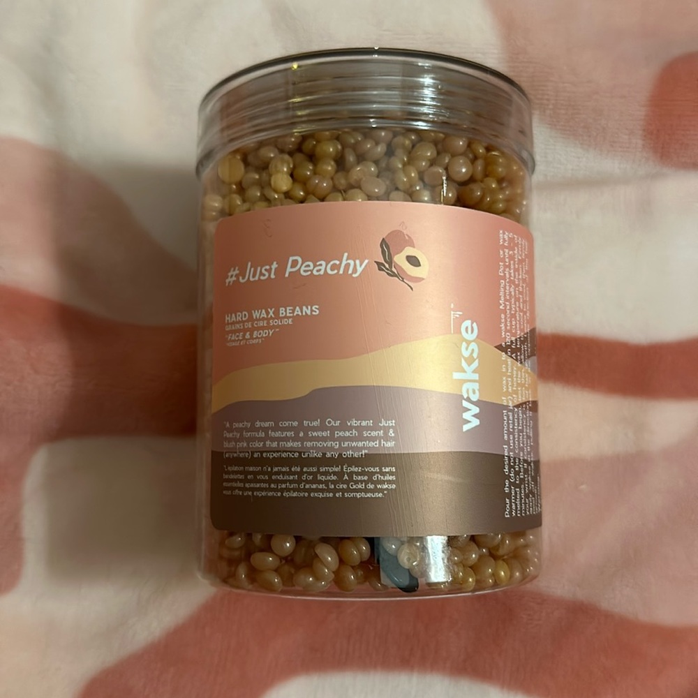 Wakse Just Peachy Hard Wax Beans